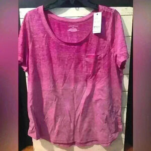 Fuchsia Tee Lane Bryant 14/16 #2209‎